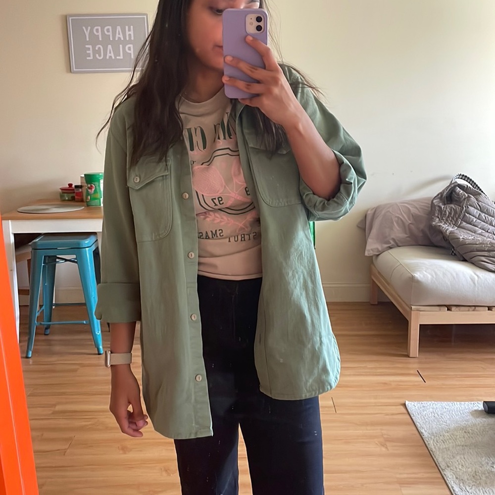 Madewell heavy duty button up